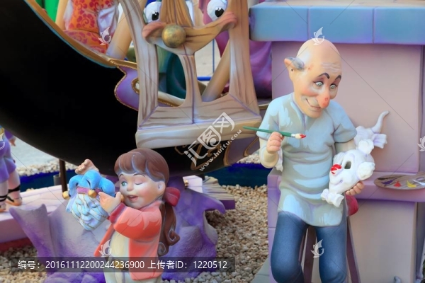 火瓦倫西亞紙型流行巨星人物