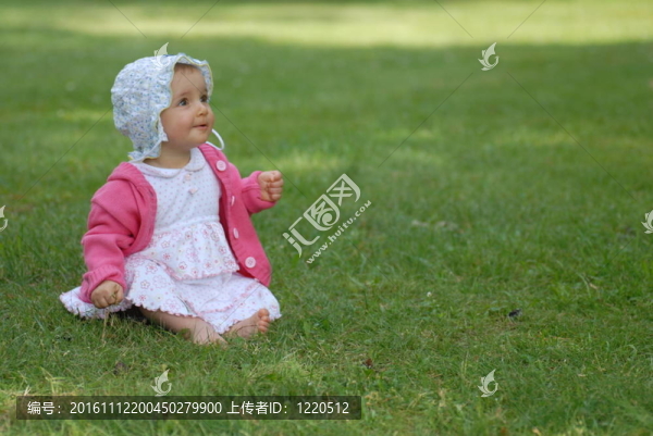 美麗的小女孩