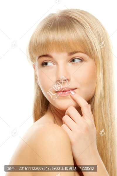 年輕漂亮的女人