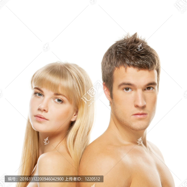 美麗的恩愛夫妻