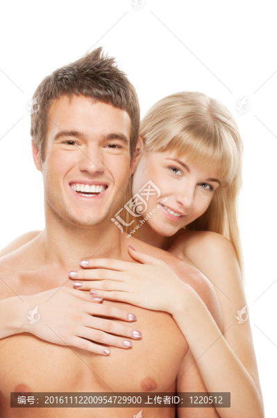 美麗的恩愛夫妻
