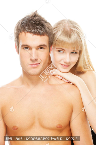 美麗的恩愛夫妻
