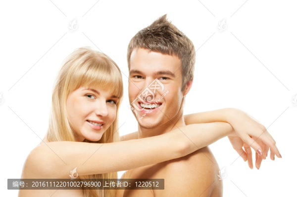 美麗的恩愛夫妻