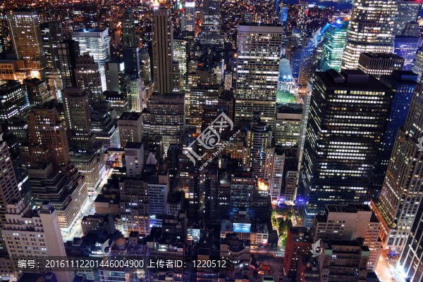 城市城市建筑天際鳥瞰圖