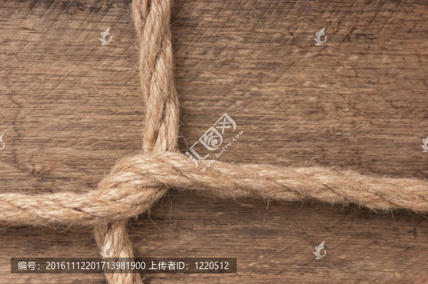 用繩子制成的框架