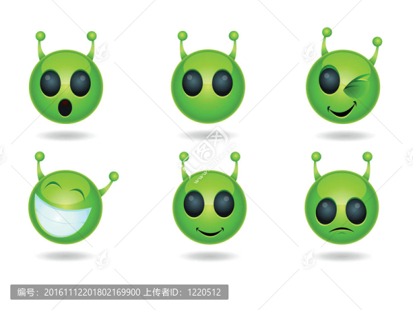 外星人臉的圖標