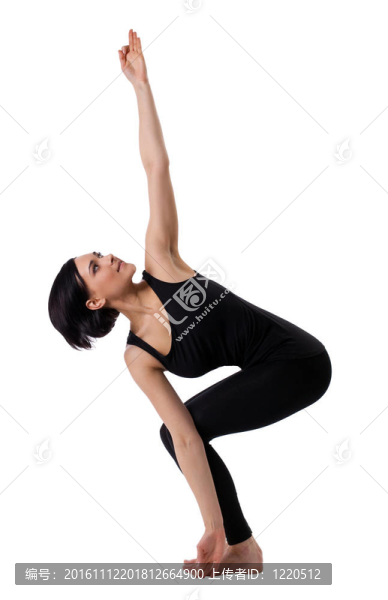 在瑜伽女人的立場