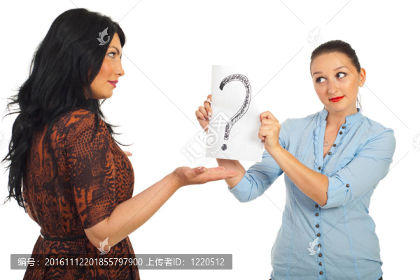 女人問她的朋友