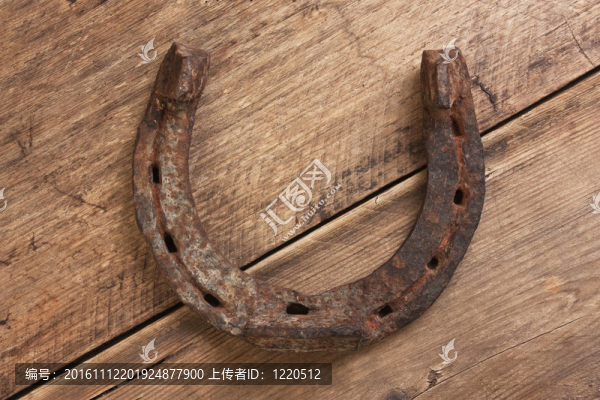 生銹的舊馬蹄