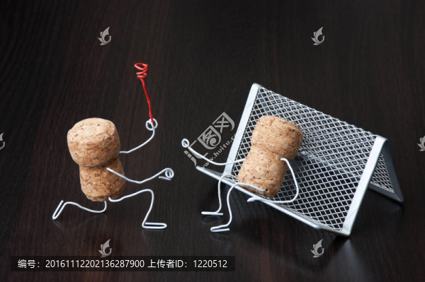 兩葡萄酒瓶塞