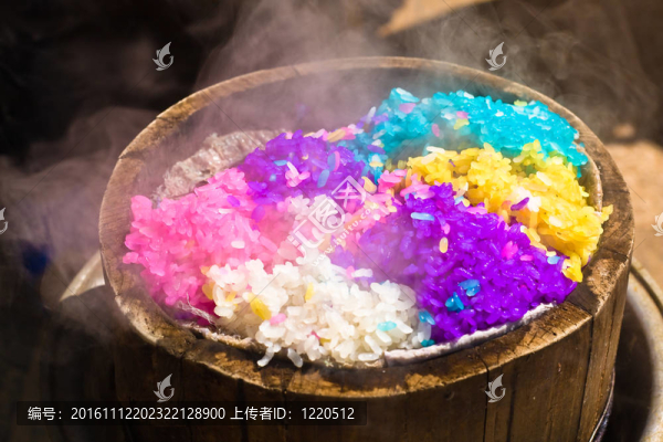竹輪船五色米飯