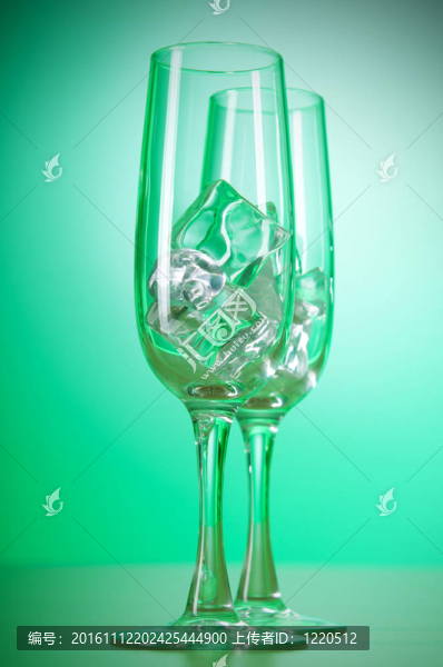 梯度背景水玻璃