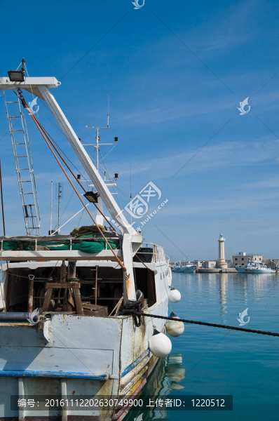 莫爾費(fèi)塔全景。Apulia。
