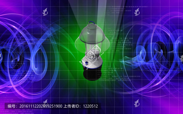 可充電的面粉的燈籠