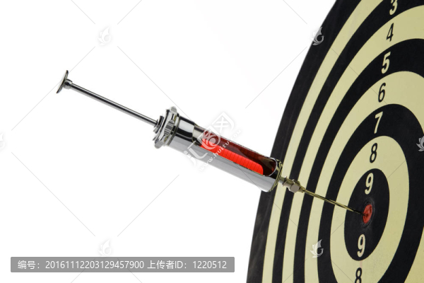 注射器注射到目標(biāo)