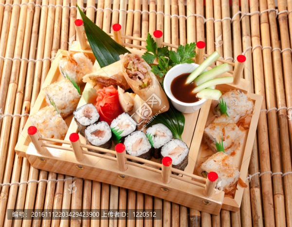 各式壽司日本食品
