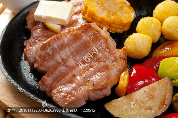 日本雪花牛肉烤