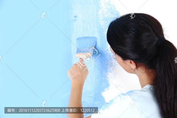 墻上的女人漆