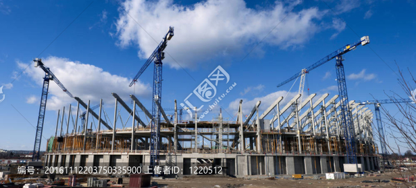 波羅的海競技場建筑工地