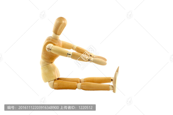 假人做仰臥起坐