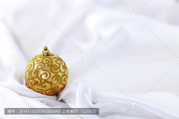 金色圣誕球