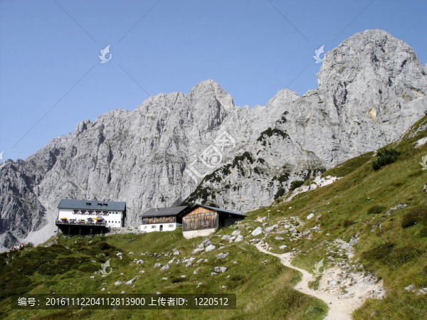 在Wilder,Kaiser山上的小屋