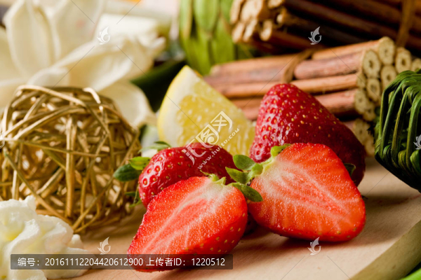 Strawberry,Dessert切割板