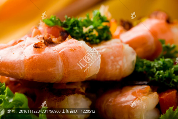 烤蝦