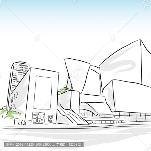 洛杉磯市中心天際線