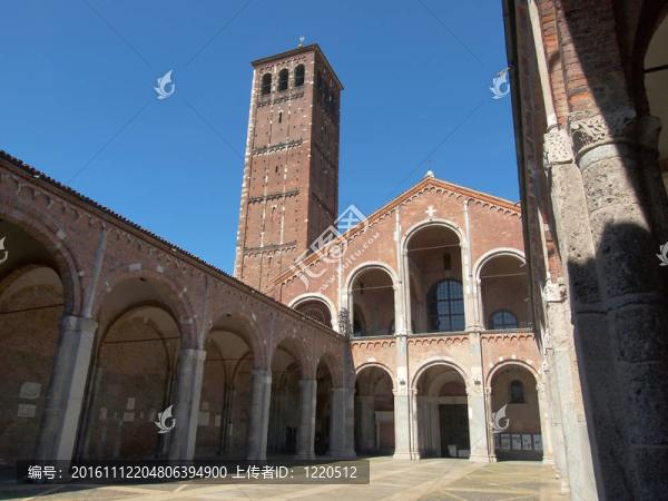 Sant,Ambrogio教堂；米蘭