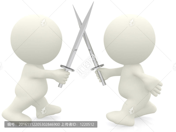3D男子用劍
