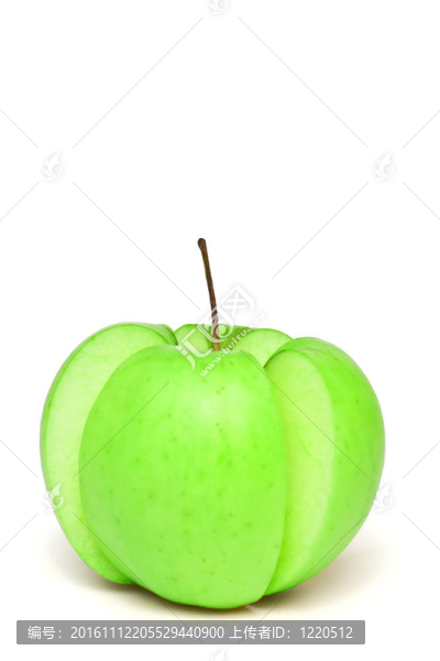 多汁的青蘋果