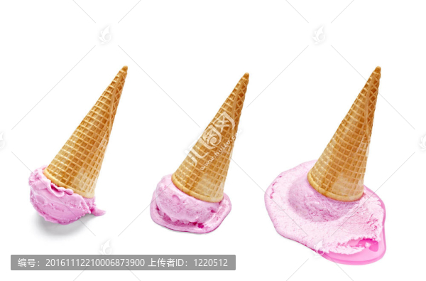 冰淇淋甜品甜的食物