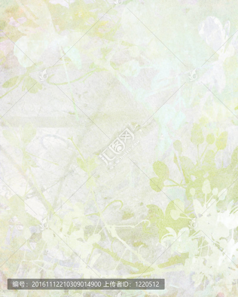 紙背景下的淡花藝術(shù)