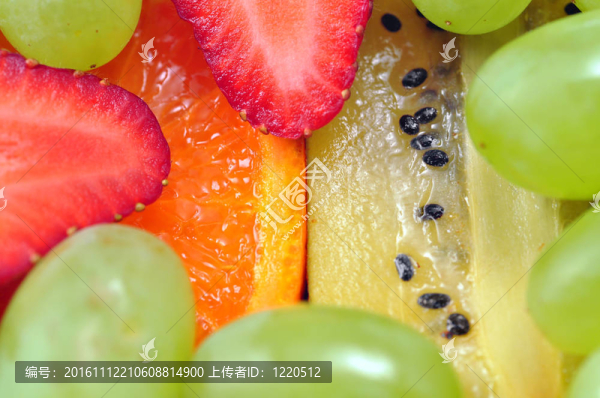 美味的水果沙拉