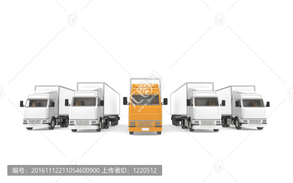 Lorrys。倉庫和物流系列。