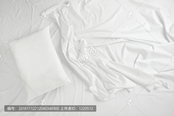床單和枕頭睡覺床