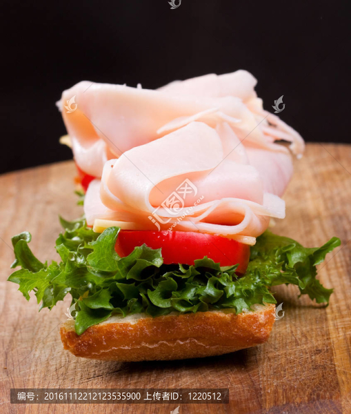 三明治火腿