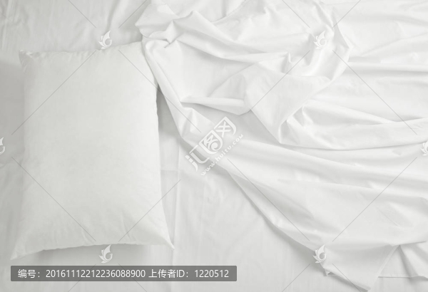 床單和枕頭睡覺床