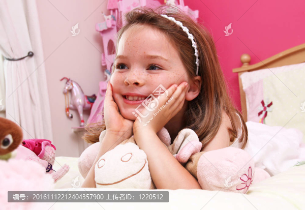 快樂的女孩