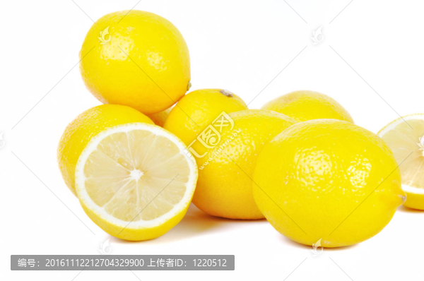白色中分離的檸檬組-匯圖網(wǎng) www.fosd68.com 白色中分離的檸檬組