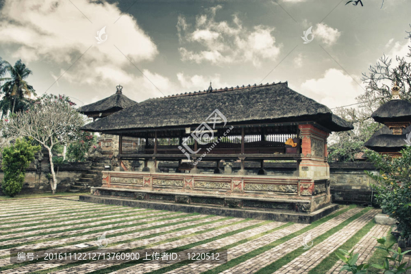 傳統(tǒng)的巴厘寺-,Pura,Beji。