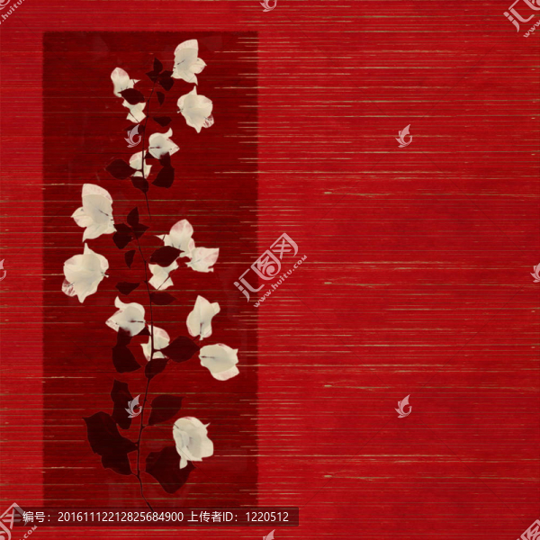 White和黑色的木格子背景打印花
