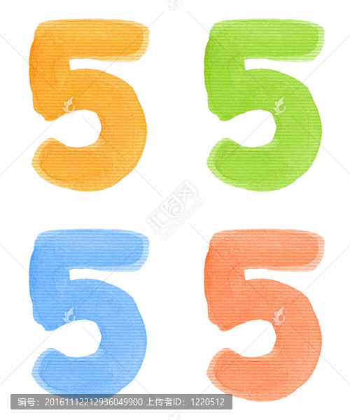 水彩畫的數(shù)量