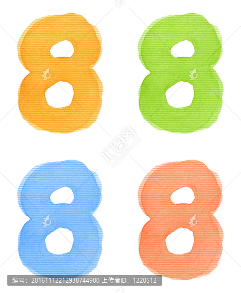 水彩畫(huà)的數(shù)量