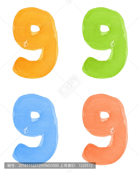 水彩畫的數(shù)量