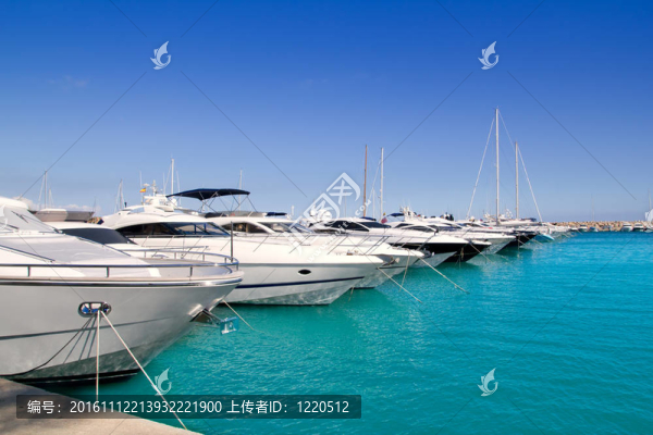 卡維亞波多黎各門戶理性豪華游艇在Majorca