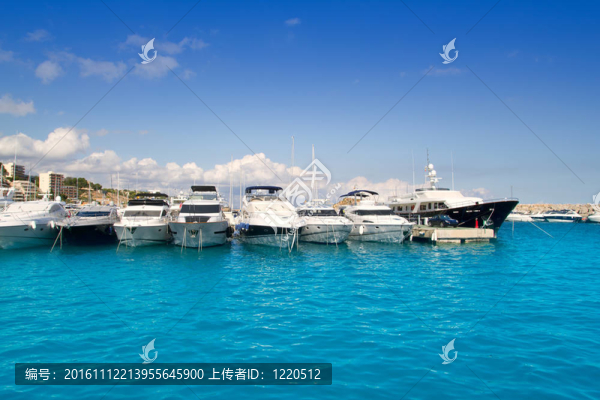 卡維亞波多黎各門戶理性豪華游艇在Majorca