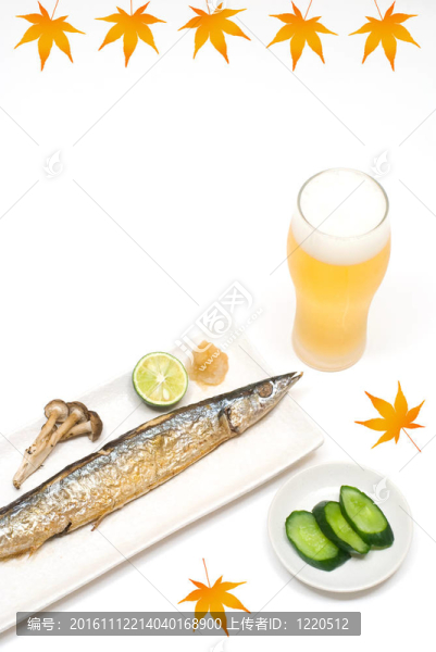 楓葉魚扒圖片