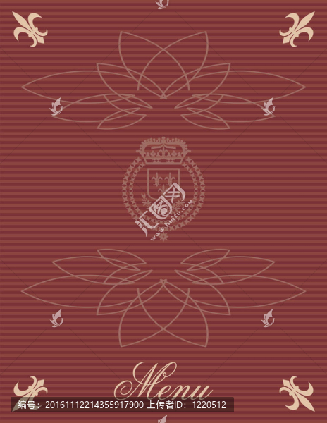 老式菜單封面設(shè)計(jì)